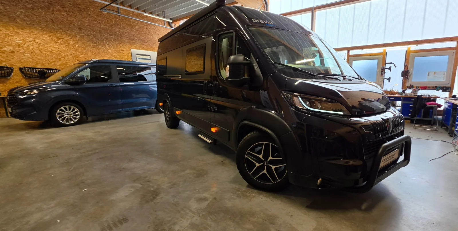Bravia Mobil Wohnmobil mit Pandora Sicherheitstechnik bei CANFORCE