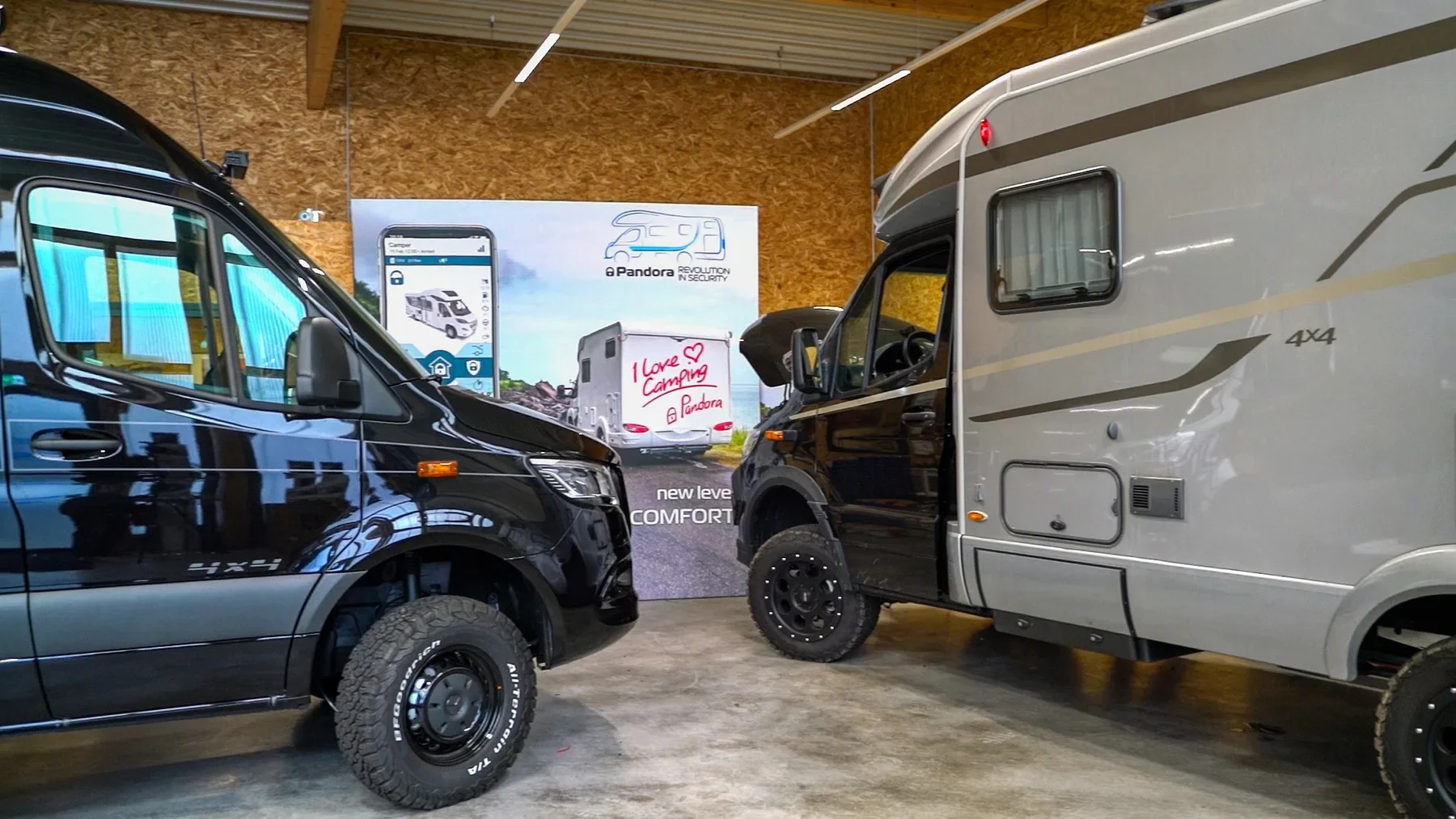 Mercedes Sprinter Wohnmobile in der CANFORCE Werkstatt