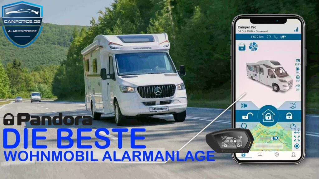 Pandora Camper Pro: Wohnmobil Alarmanlage erklärt