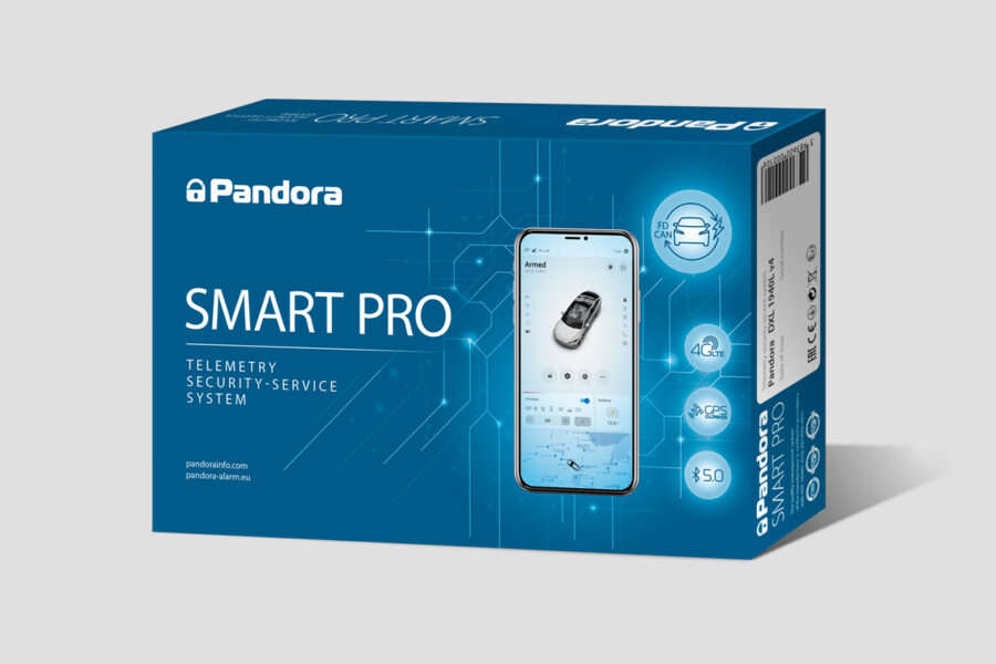 Pandora Smart Pro V4 – Produktkarton / Lieferumfang